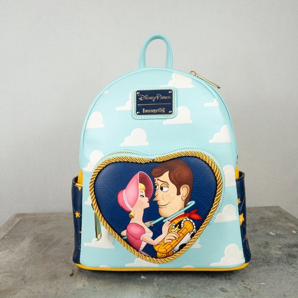 Loungefly Handbags - NWT Loungefly Disney Parks Exclusive Toy Story Woody Bo Peep Mini Backpack